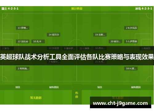 英超球队战术分析工具全面评估各队比赛策略与表现效果